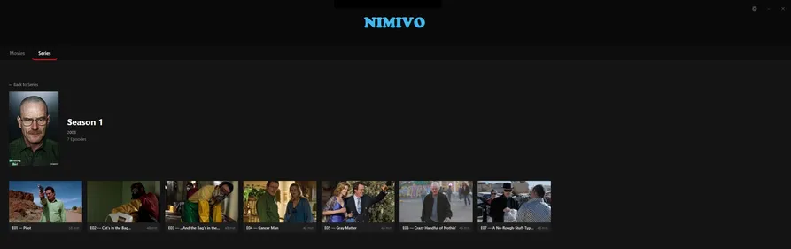 Breaking Bad Season 1 episode list